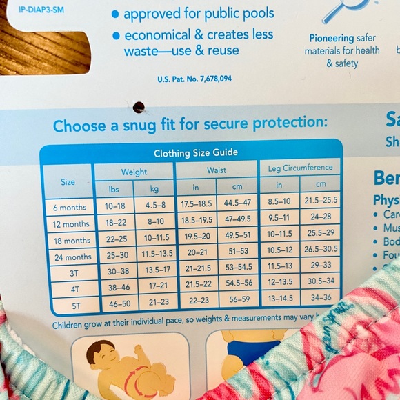 iplay by Green Sprouts Swim Diaper - Picture 4 of 8